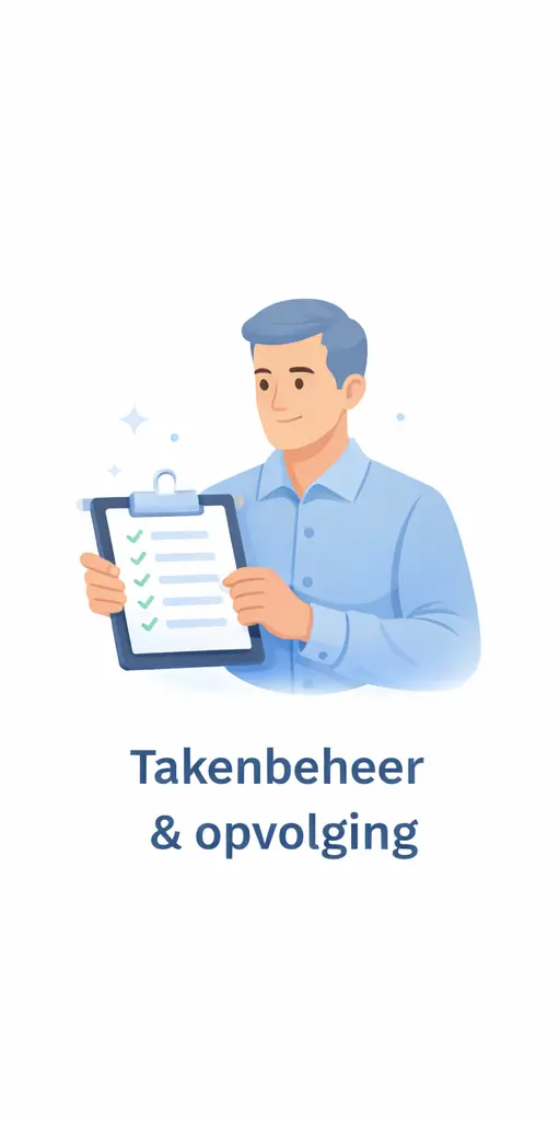 Taken centraal en altijd up-to-date